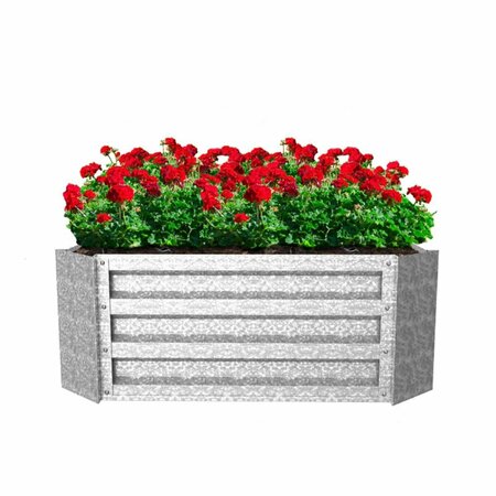 GRILLGEAR Raised Garden Bed Plant Holder Kit - 23.5 x 23.5 x 12 in. GR3242190